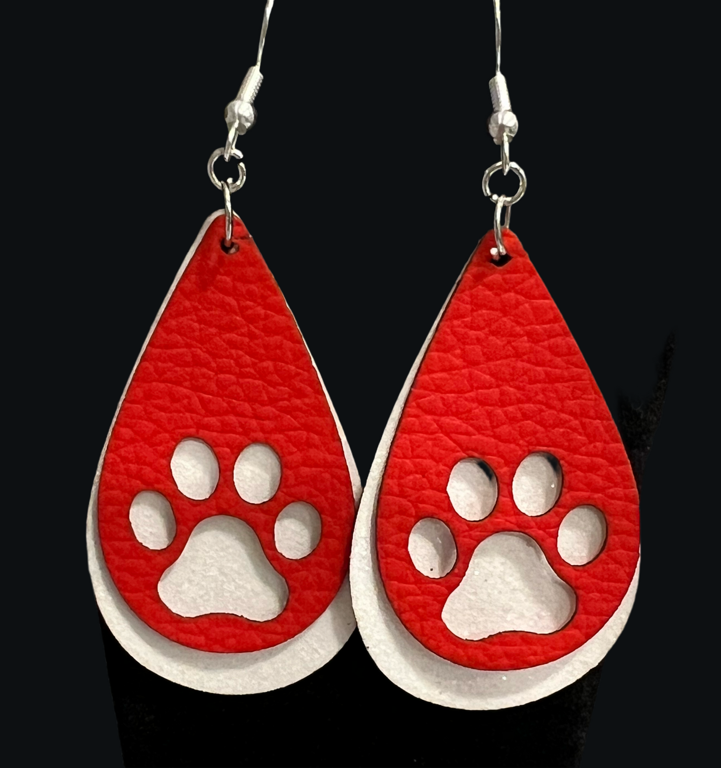 Paw Print Earring