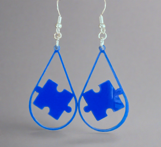 Autism Awareness Earring