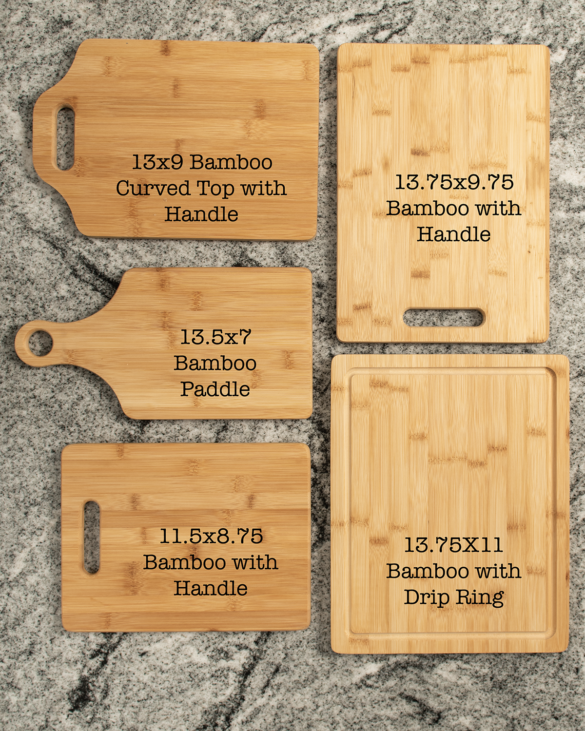 Personalized Cutting Board - Swirls