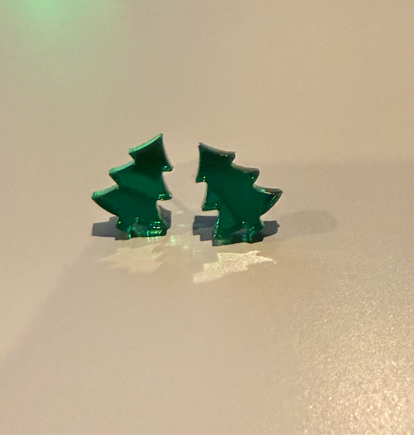 Small Christmas Tree Earring