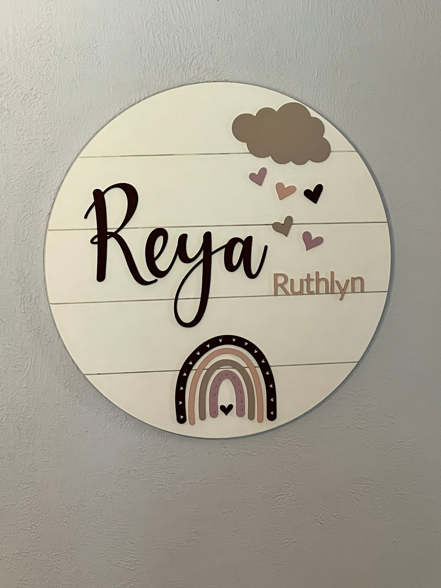 Nursery Name Sign