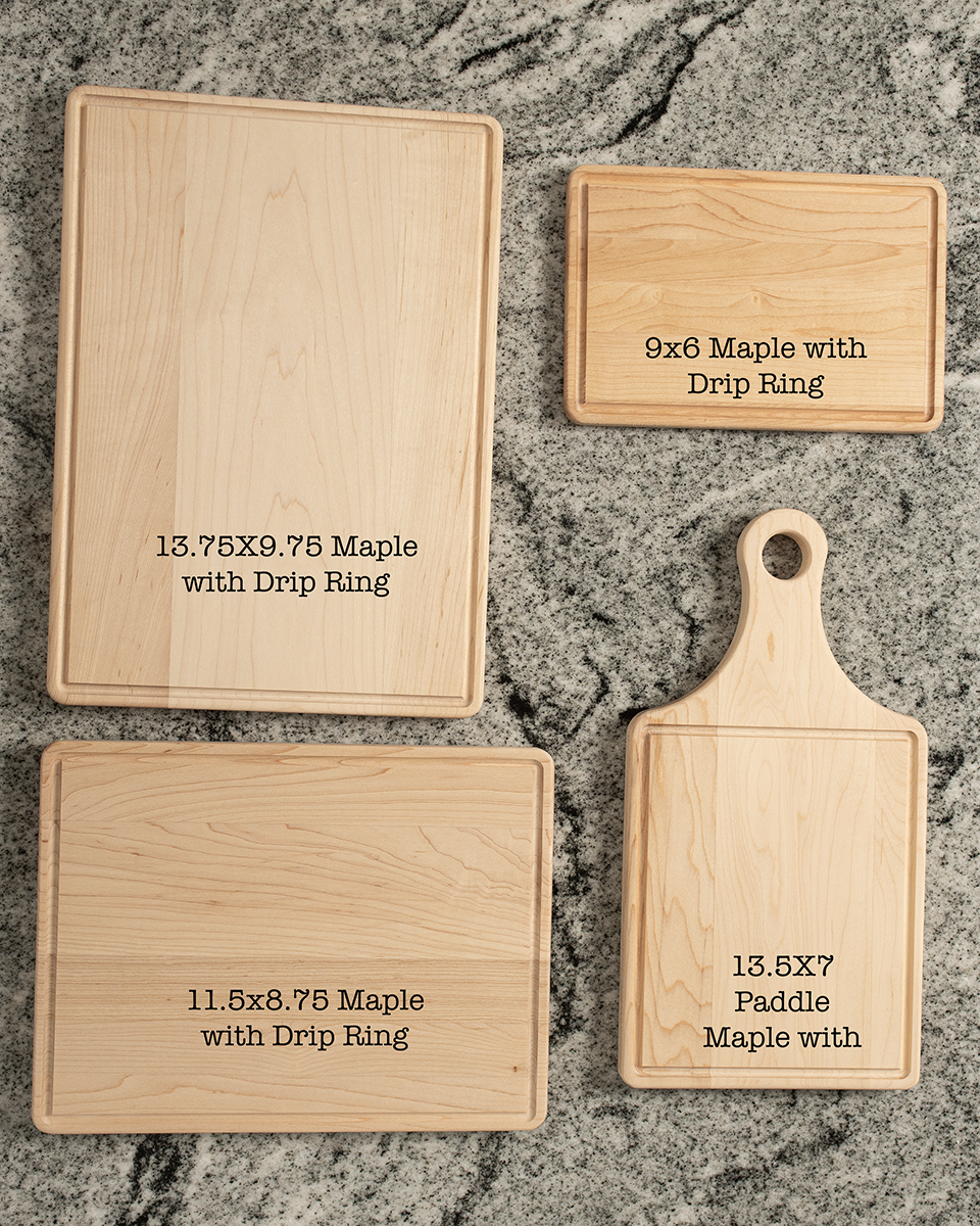 Personalized Cutting Board - Swirls