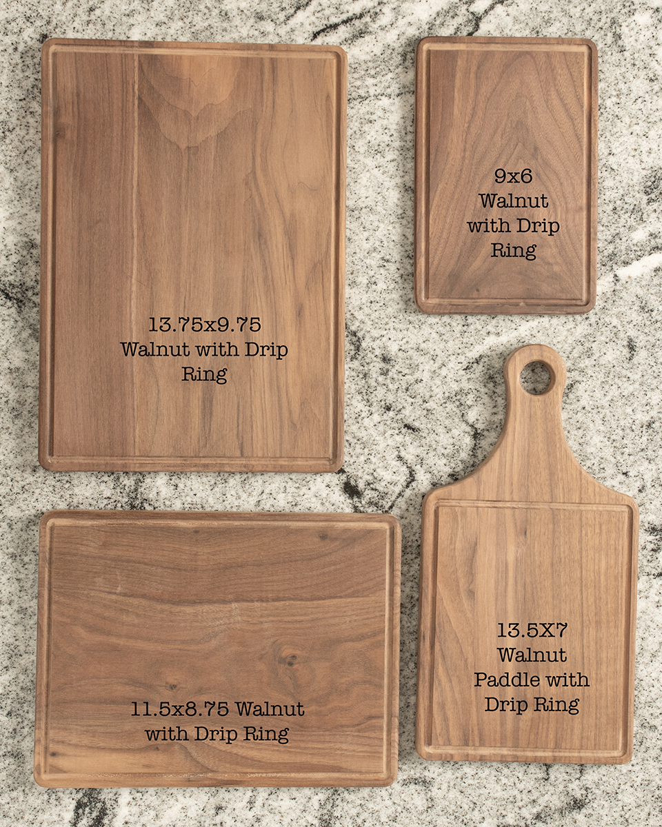 Personalized Cutting Board - Swirls